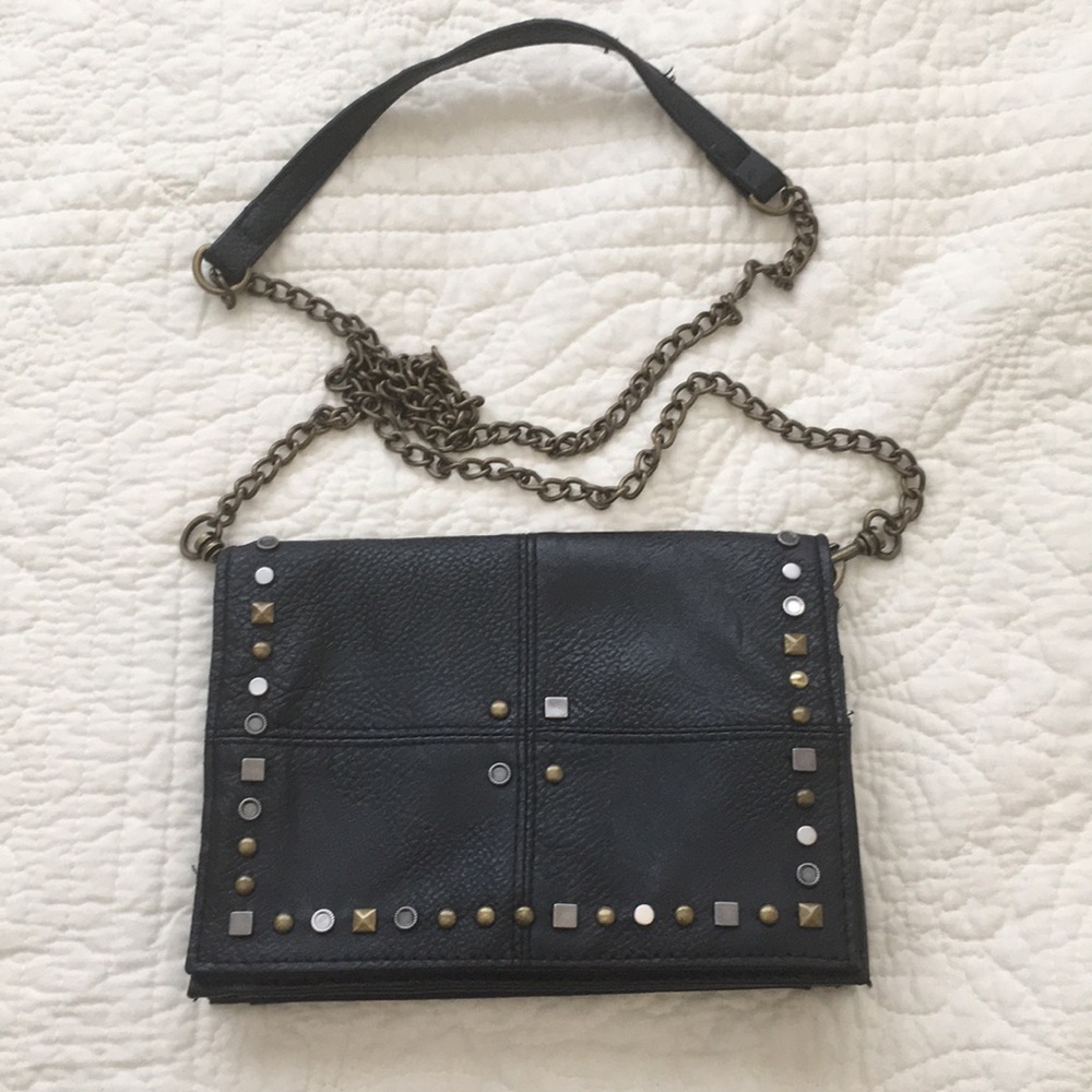 Mossimo Black Convertible Crossbody Bag (NWOT)
